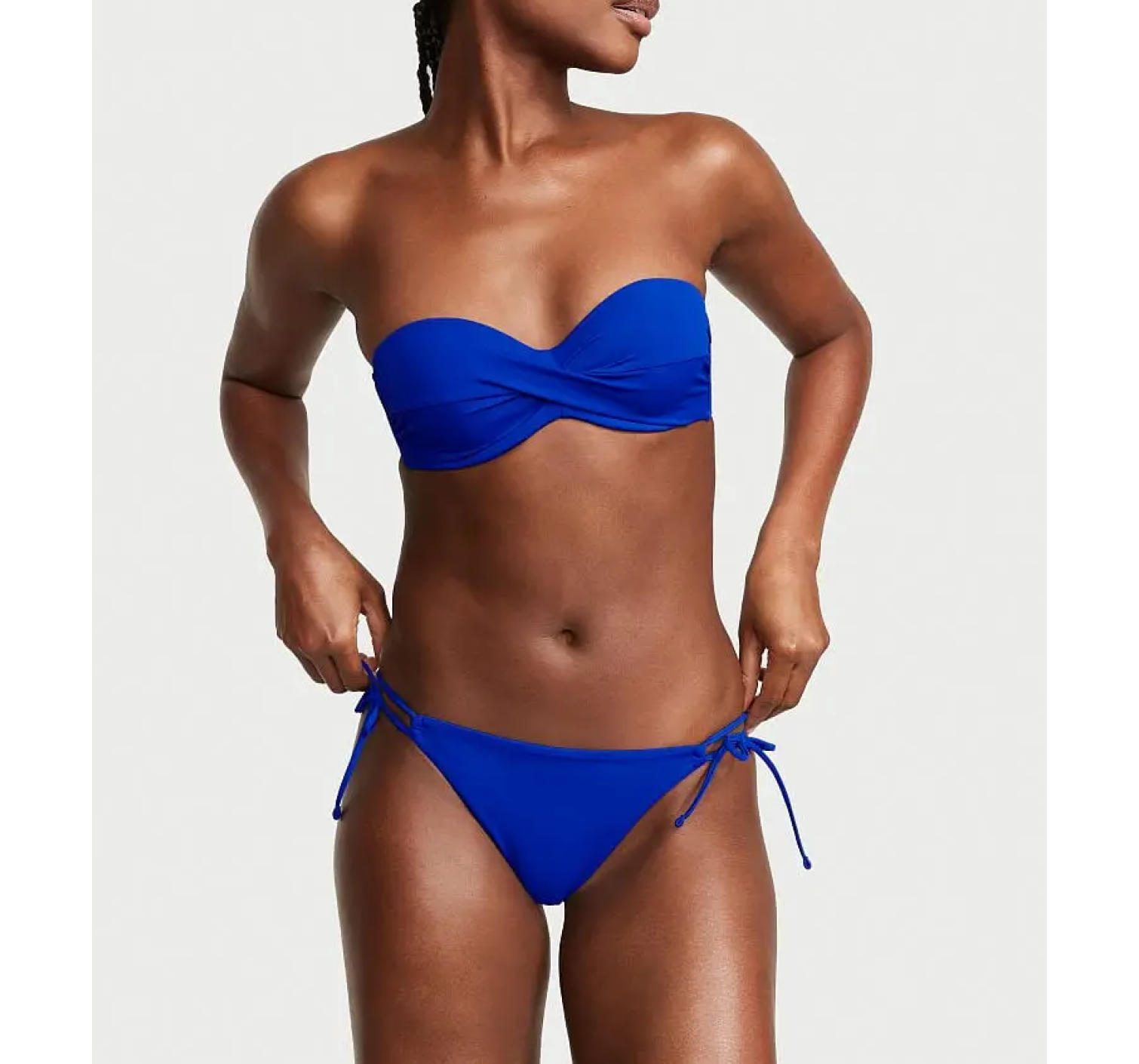 Купальник Mix-and-Match Twist Bandeau Bikini Blue
