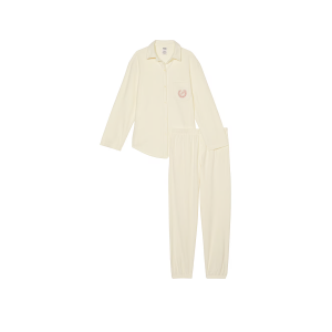 Флисовая пижама Polar Fleece Jogger Pajama Set Creamer