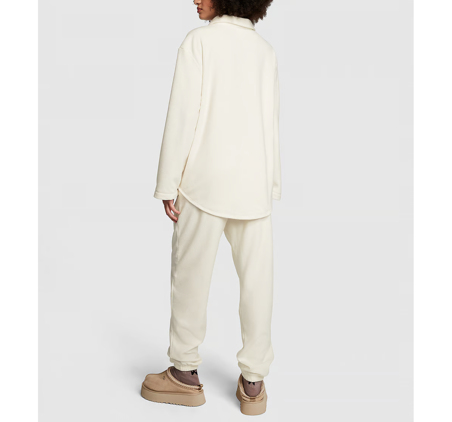 Флисовая пижама Polar Fleece Jogger Pajama Set Creamer