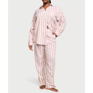 Піжама Cotton-Modal Long Pj Set Toasted Sugar Stripes