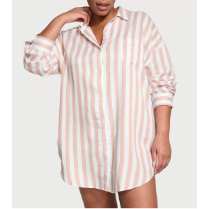 Ночная рубашка Modal-Cotton Sleepshirt Toasted Sugar Stripes