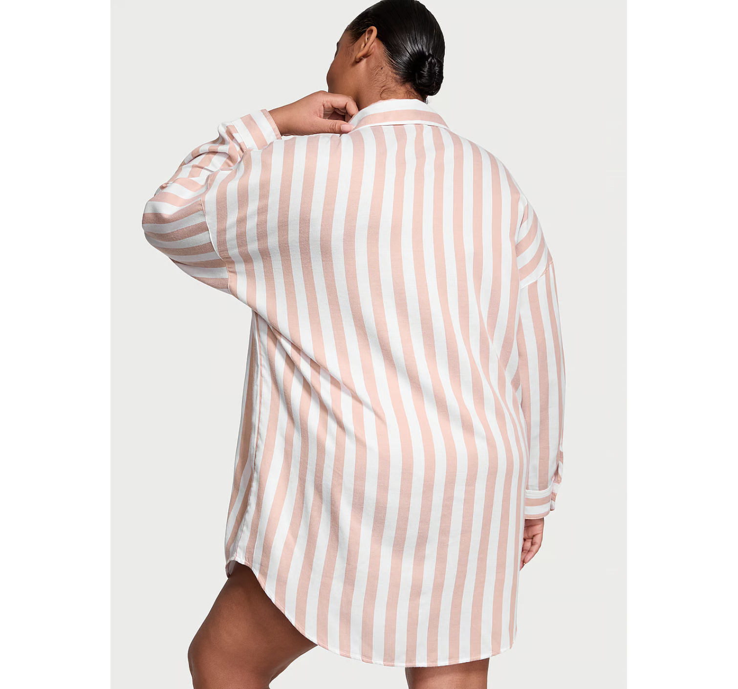 Ночная рубашка Modal-Cotton Sleepshirt Toasted Sugar Stripes