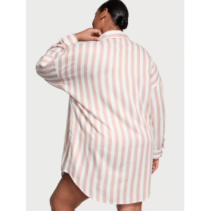 Ночная рубашка Modal-Cotton Sleepshirt Toasted Sugar Stripes