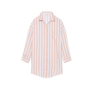Ночная рубашка Modal-Cotton Sleepshirt Toasted Sugar Stripes