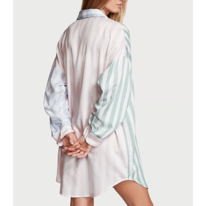 Нічна сорочка Modal-Cotton Sleepshirt Multicolor Stripes