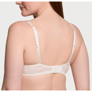 Комплект білизни Double Shine Strap Lace Push-Up Bra Coconut White