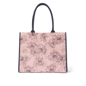 Сумка Victoria’s Secret Tote Bag Pink Outline Floral