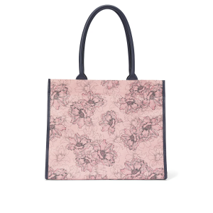 Сумка Victoria’s Secret Tote Bag Pink Outline Floral
