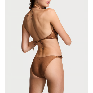 Купальник монокіні Chain-Link Cut-Out Monokini One-Piece Swimsuit Caramel