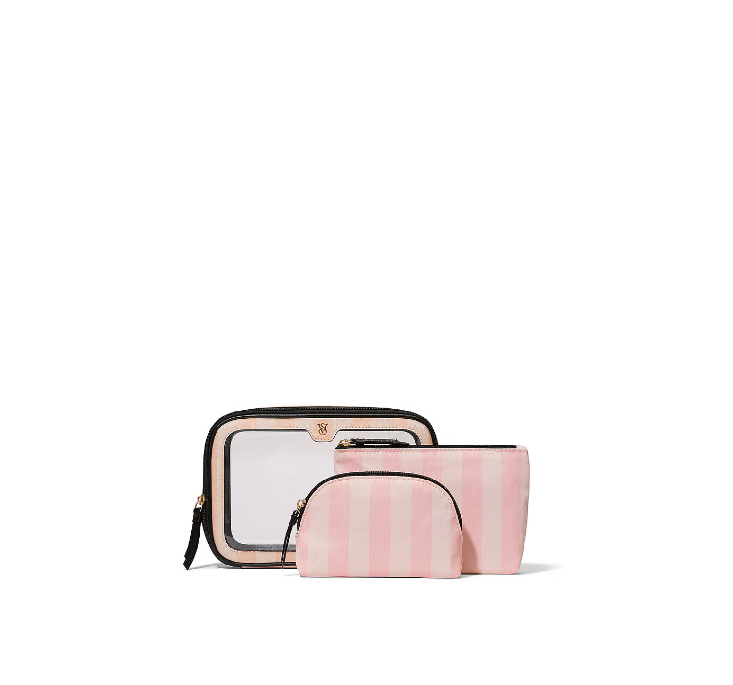 Косметичка 3в1 3-Piece Makeup Bag Iconic Stripe