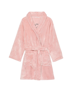 Плюшевий халат Short Cozy Robe Dusk Pink