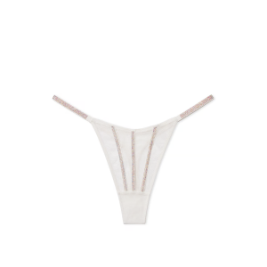 Трусики Sheer Shine Thong Panty Coconut White