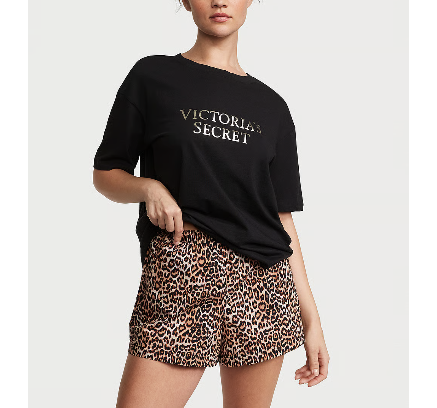Піжама Cotton Short Tee-Jama Set Leopard