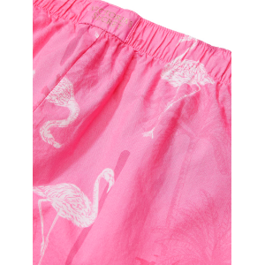 Пижама Cotton Short Tee-Jama Set Hollywood Pink Flamingos