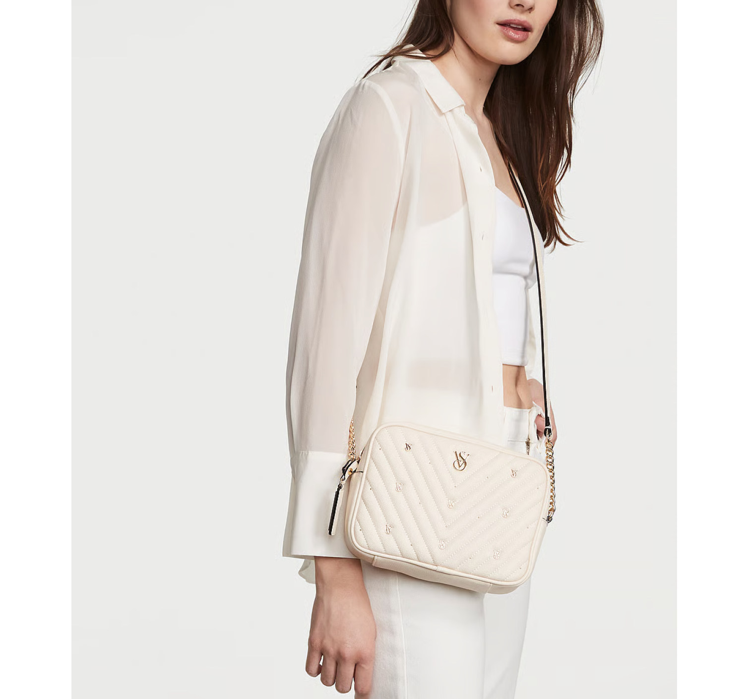 Кросс-боди Crossbody Camera Bag Biscotti Stud