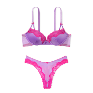 Комплект белья Tease Push-Up Bra Set Smooth Bikini Blue