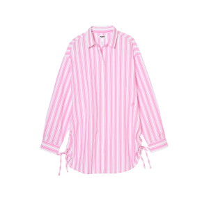 Рубашка Cotton Poplin Cover-Up Shirt Pink Stripe