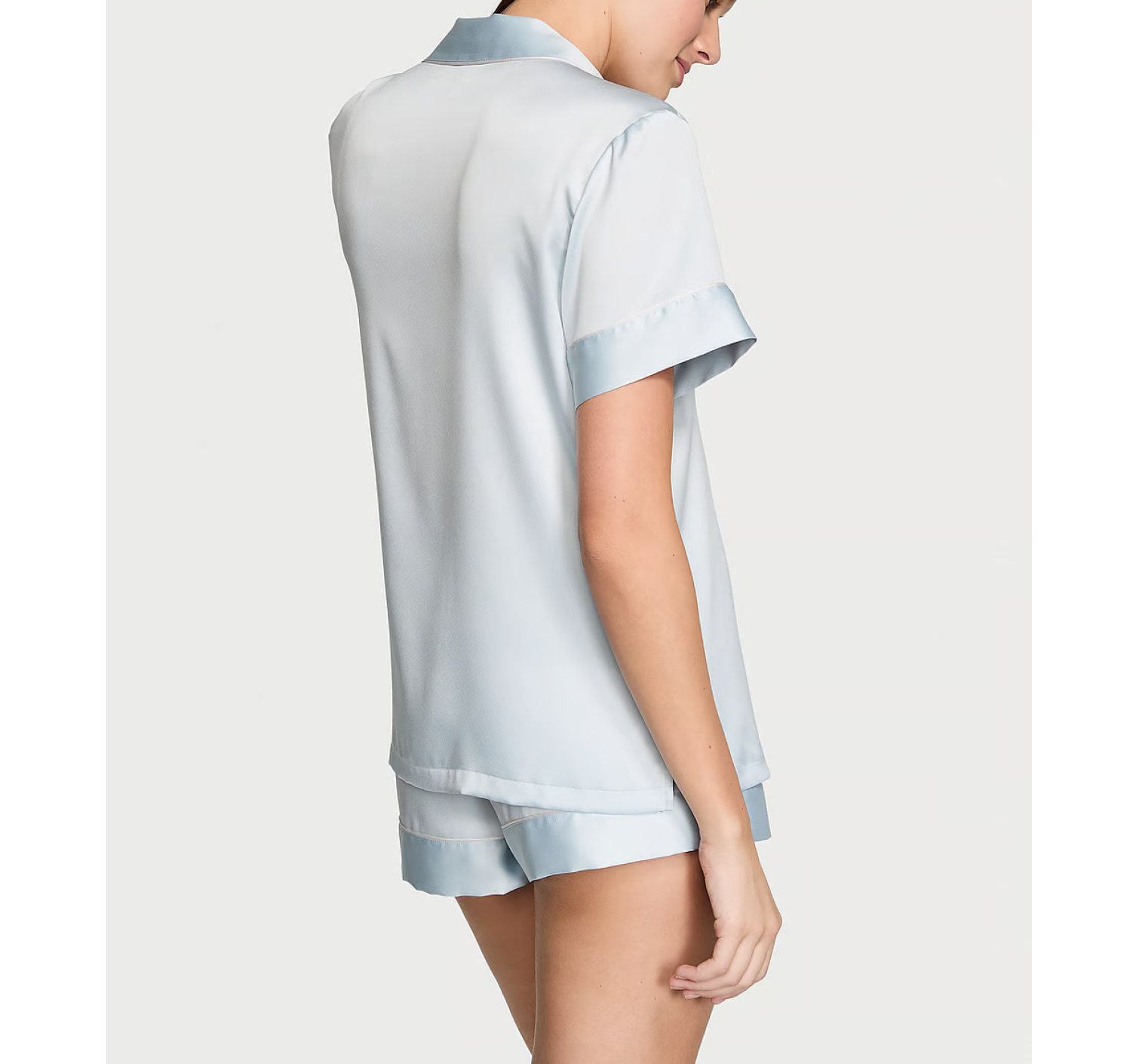 Пижама Satin Short Pajama Set Ballad Blue