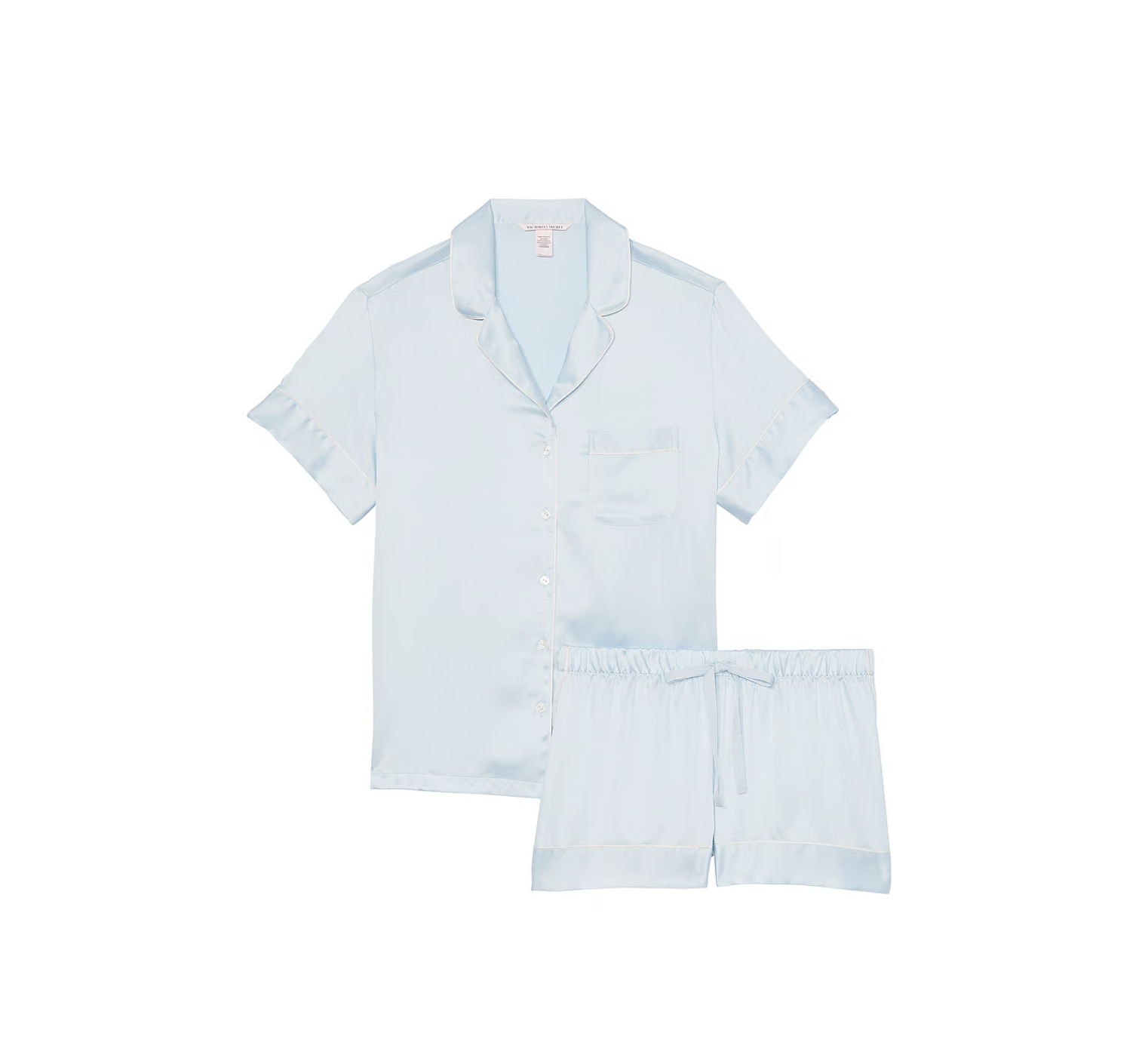 Пижама Satin Short Pajama Set Ballad Blue