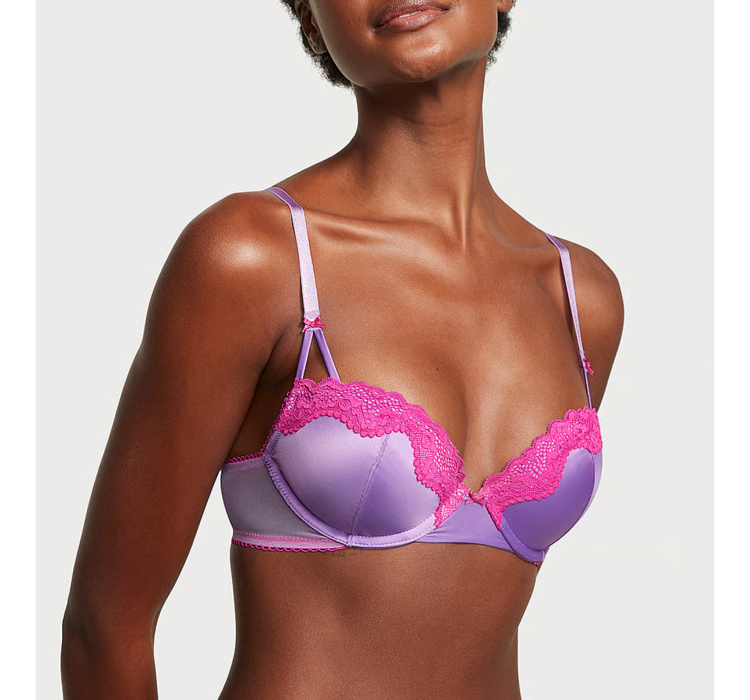 Комплект белья Tease Push-Up Bra Set Smooth Bikini Blue
