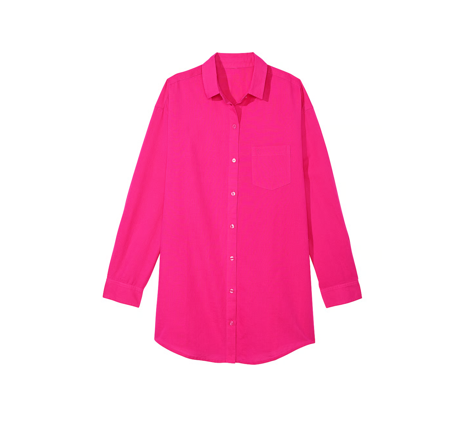 Костюм Boyfriend Shirt Dress & Cover-Up Shorts Forever Pink
