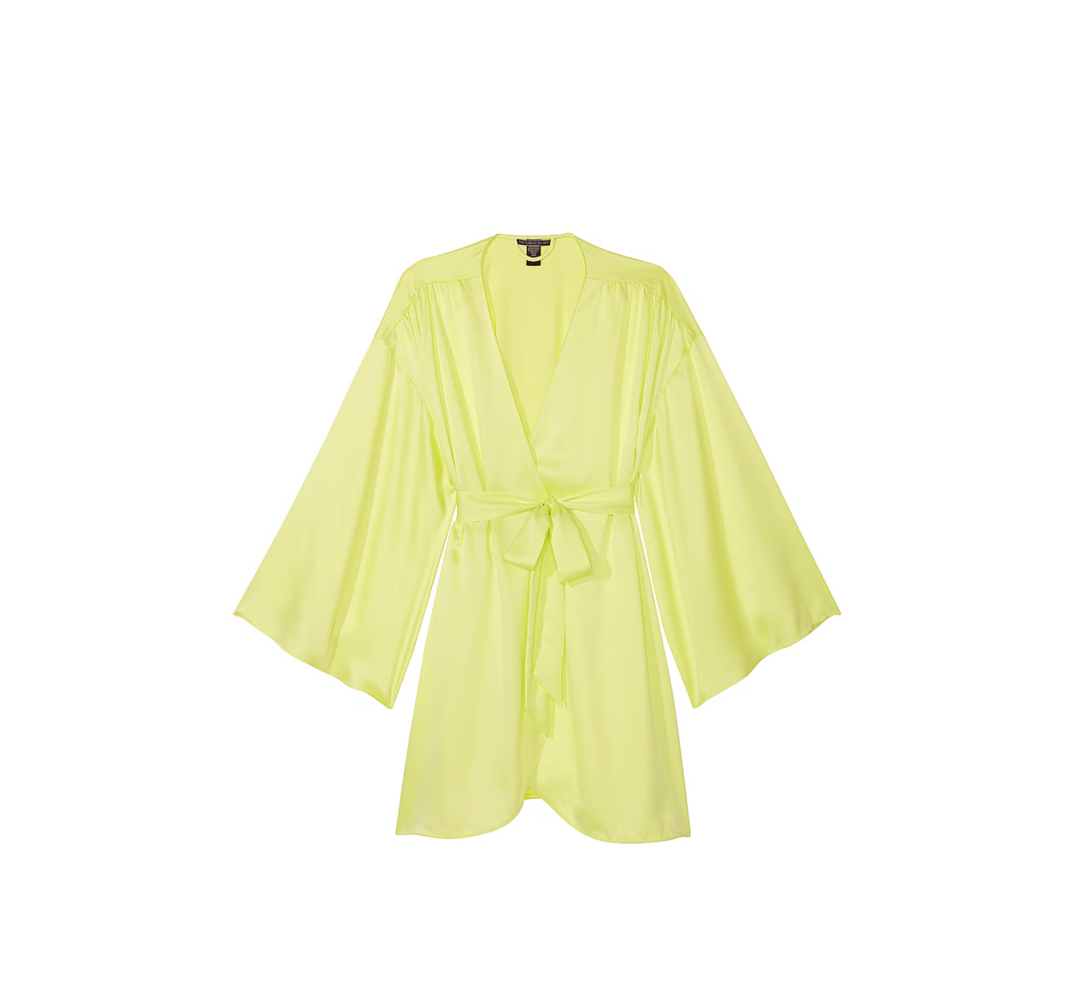 Сатиновий халат Satin Short Robe Neon