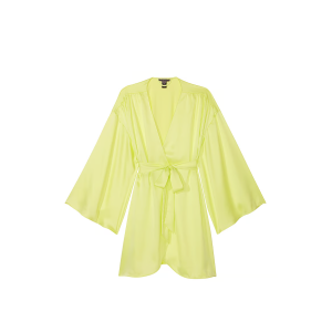 Сатиновий халат Satin Short Robe Neon