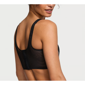 Комплект білизни Sheer Shine Corset Top Set Black