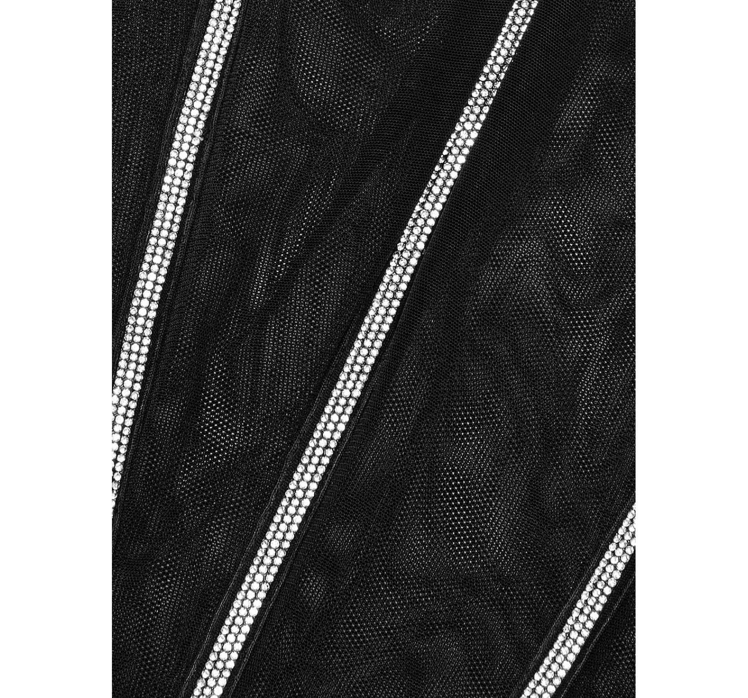 Комплект білизни Sheer Shine Corset Top Set Black