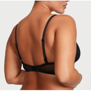 Комплект белья Tease Unlined Demi Bra Set Black Lollipops