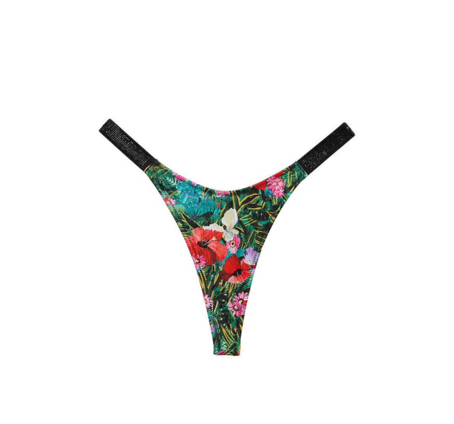 Купальник Shine Strap Triangle Bikini Tropical Floral