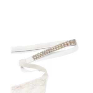 Трусики Shine Strap Lace V-String Panty Coconut White