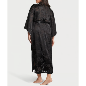 Халат VS Archives Burnout Satin Robe Black