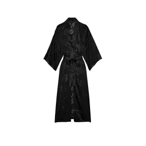 Халат VS Archives Burnout Satin Robe Black