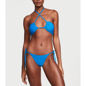 Купальник Mix Match Multiway Halter Bikini Top & Cheeky Bikini Bottom Shocking Blue