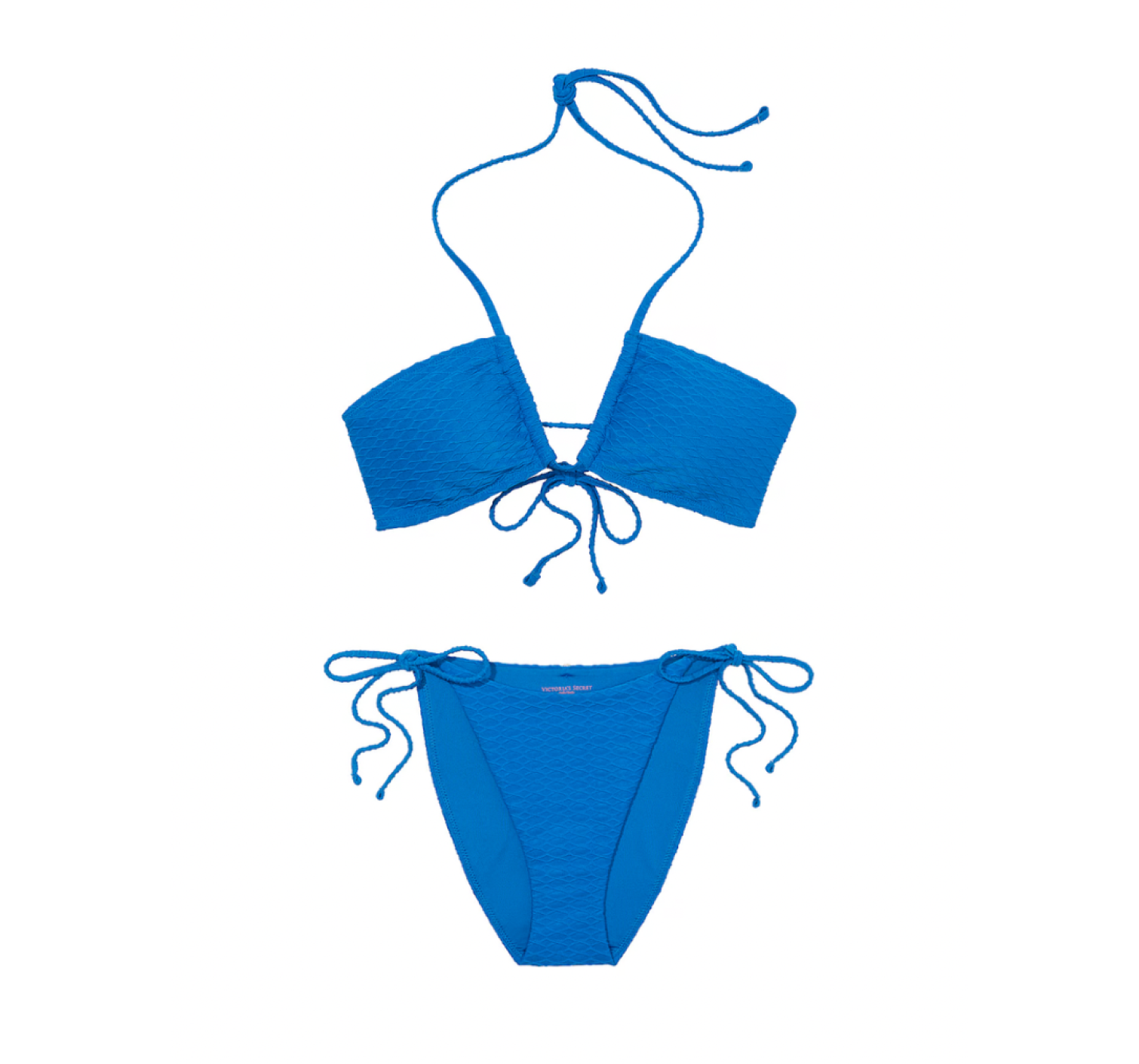 Купальник Mix Match Multiway Halter Bikini Top & Cheeky Bikini Bottom Shocking Blue
