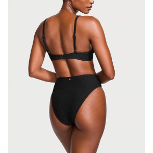 Купальник Mix & Match Icon Push-Up Bikini Top & Side-Tie Cheeky Bikini Bottom Black
