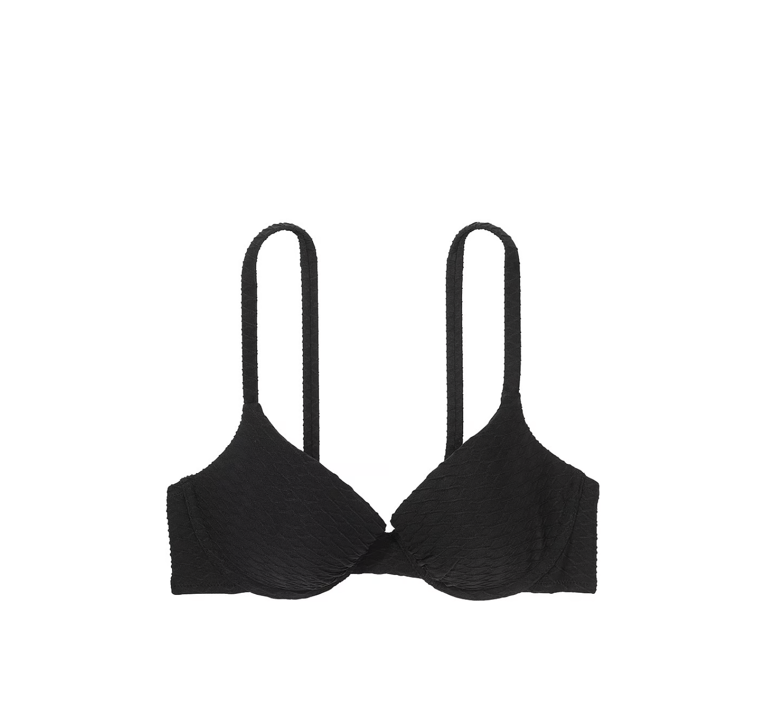 Купальник Mix & Match Icon Push-Up Bikini Top & Side-Tie Cheeky Bikini Bottom Black