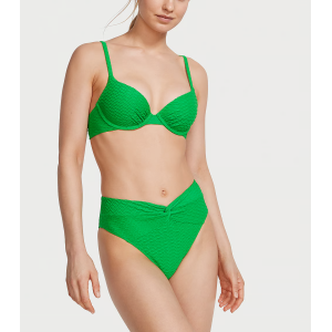Купальник Mix & Match Icon Push-Up Bikini Top & Side-Tie Cheeky Bikini Bottom Jade Green