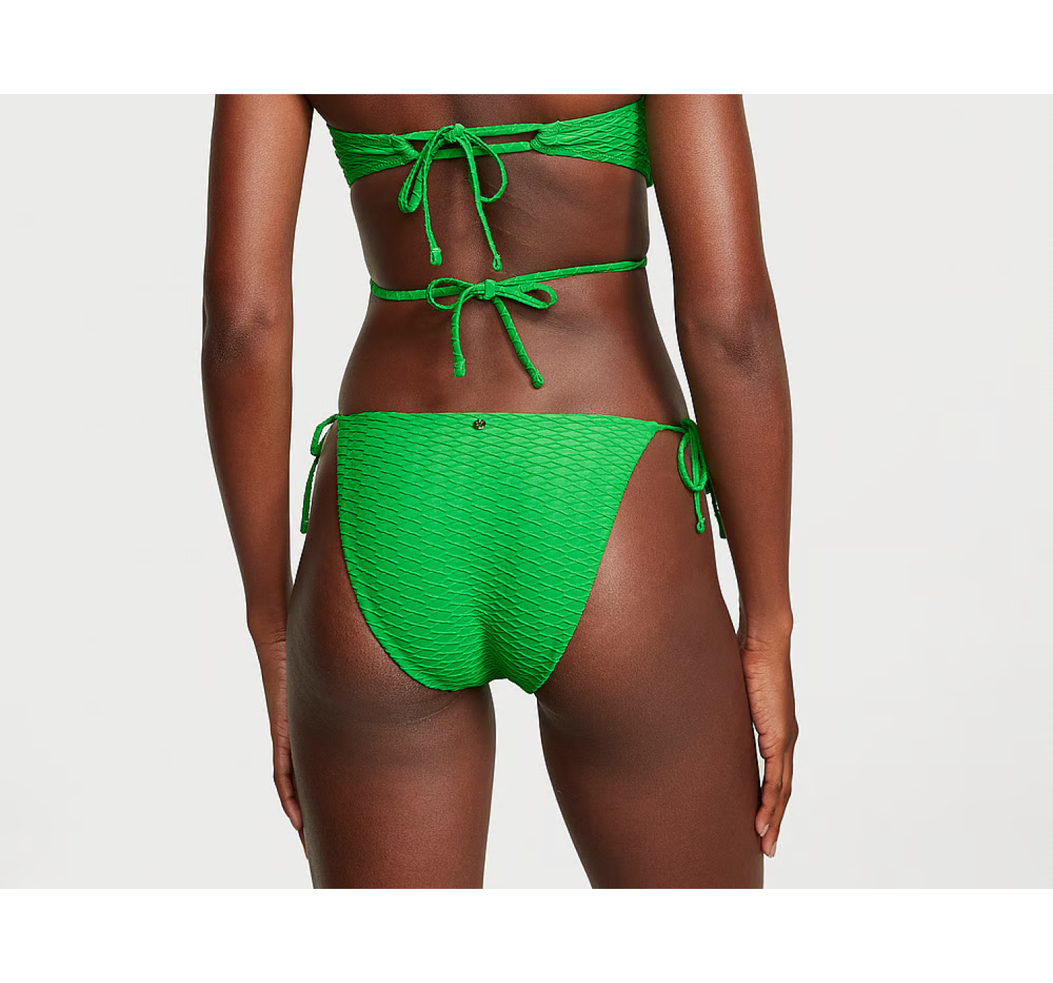 Купальник Mix & Match Icon Push-Up Bikini Top & Side-Tie Cheeky Bikini Bottom Jade Green