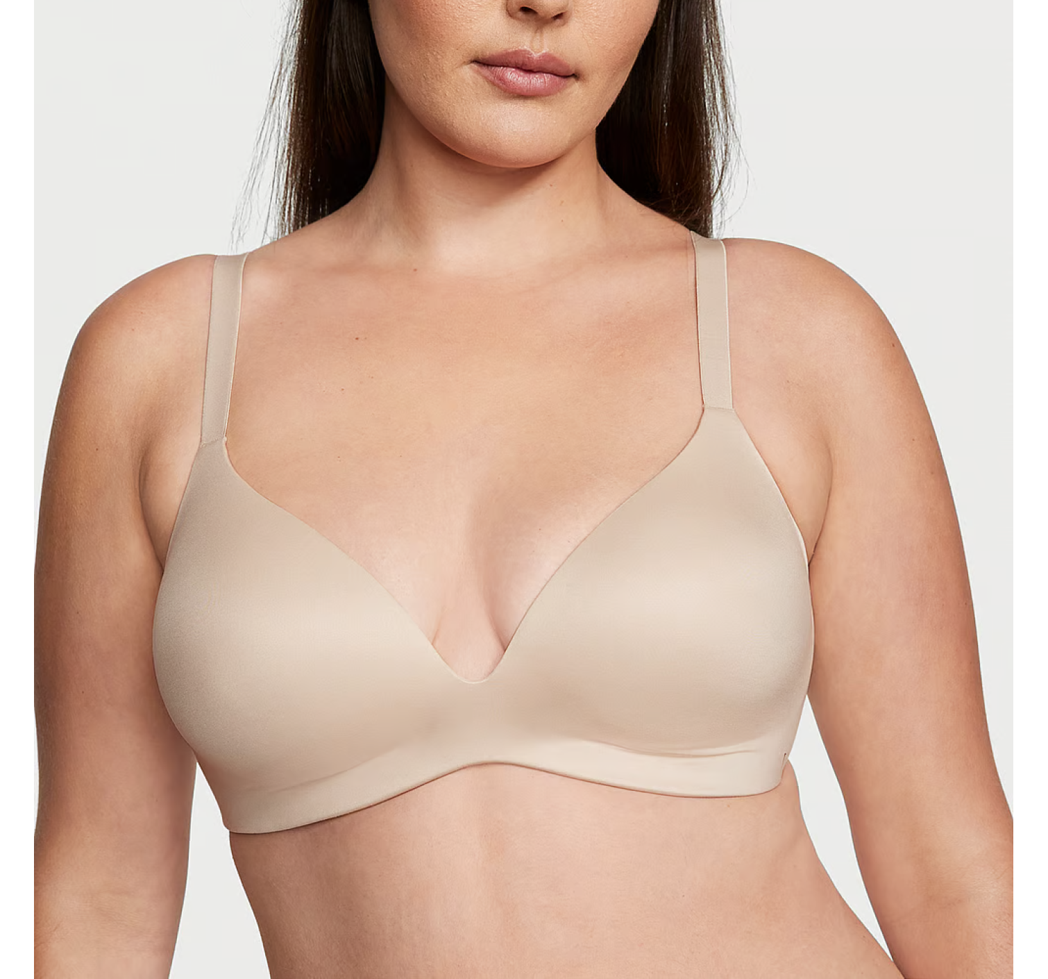 Бюстгальтер Infinity Flex Lightly Lined Wireless Plunge Bra Marzipan