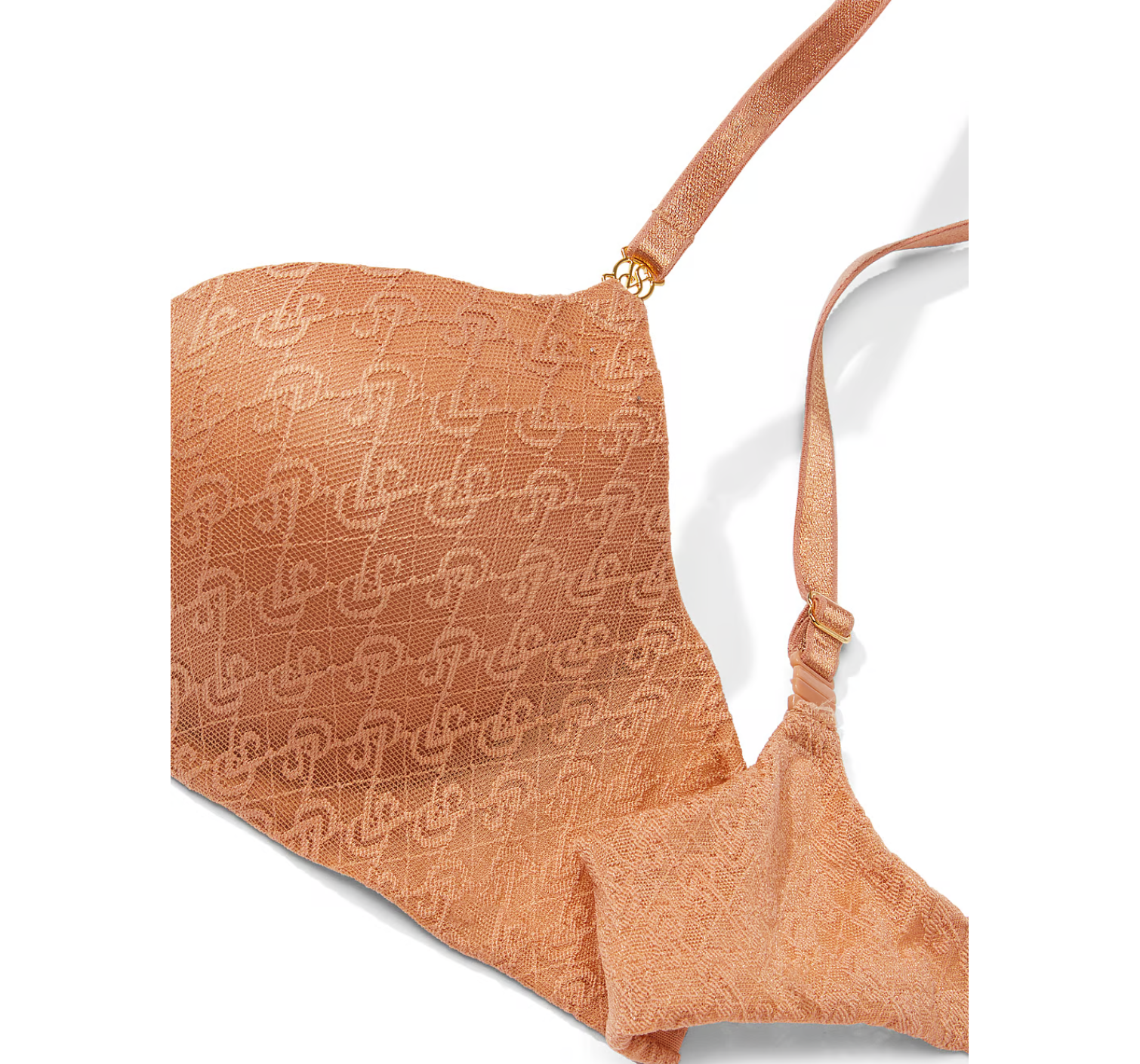 Комплект белья Icon by Victoria's Secret Push-Up Demi Bra Set Toffee