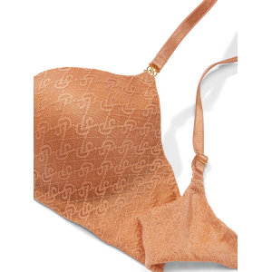 Комплект белья Icon by Victoria's Secret Push-Up Demi Bra Set Toffee