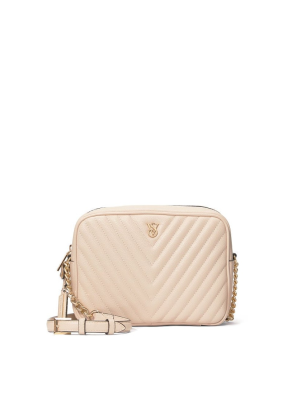Кросс-боди The Victoria Top Zip crossbody Beige