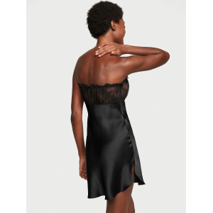 Пеньюар Archive Lace Strapless Slip Dress Black