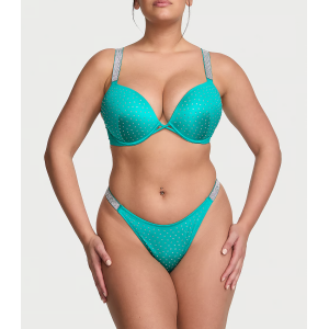 Купальник Shine Strap Bombshell Push-Up Bikini Top & Thong