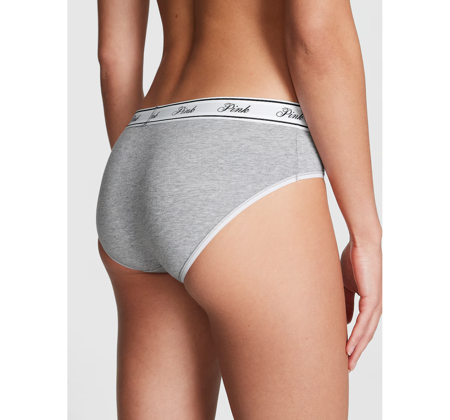 Трусики Logo Cotton Hiphugger Panty Heather Grey