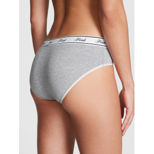 Трусики Logo Cotton Hiphugger Panty Heather Grey