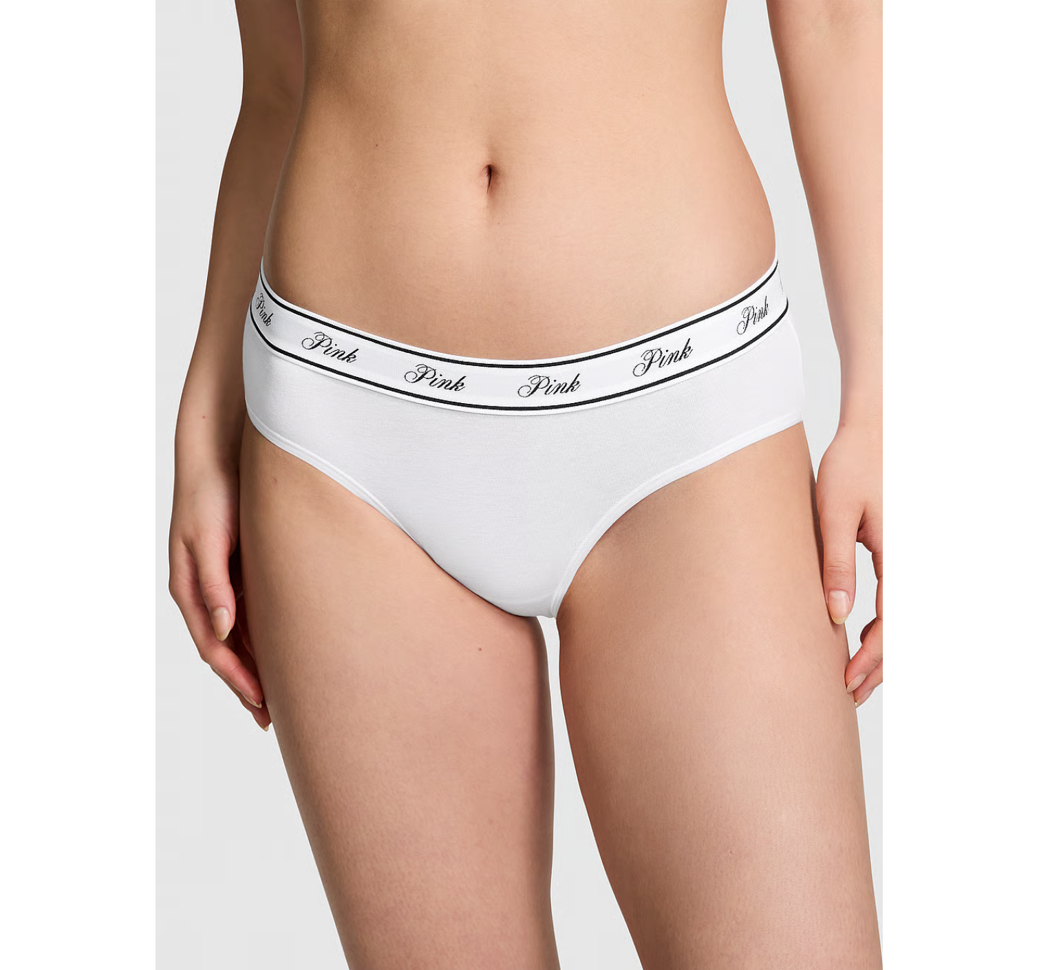 Трусики Logo Cotton Hiphugger Panty Optic White