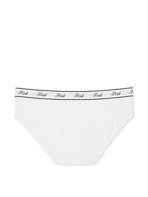 Трусики Logo Cotton Hiphugger Panty Optic White